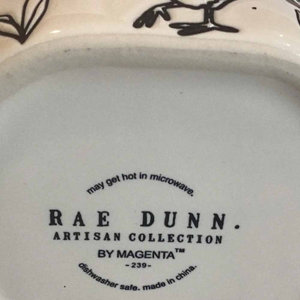 Rae Dunn STOP CLUCKING AROUND Mug.